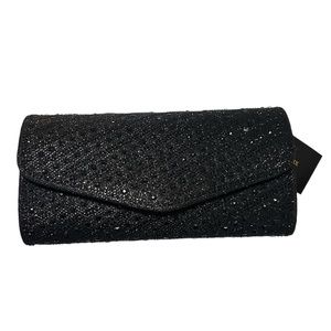 D'margeaux Scattered Crystal Clutch